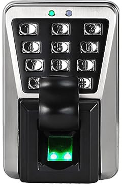 IP65 Wasserdichtes Fingerabdruck-Türzugangskontrollsystem mit IC-Kartenleser und Tastatur MA500-Fingerabdruckleser,Sicherer Zugriff(MA500-IC)