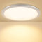 PADMA Bathroom Light Ceiling 18W Flush Round LED Ceiling Lighting, Ultra-Thin Ceiling Lights IP44 Waterproof 3000K 1440LM Warm White Ceiling Light for Kitchen, Hallway, Bedroom, Living Room Ø30cm