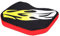 Memory Foam Boat Sitzkissen Baumwolle mit Saugnäpfen Weiche Bequeme Dauerhafte Sitzauflage(Flamme)