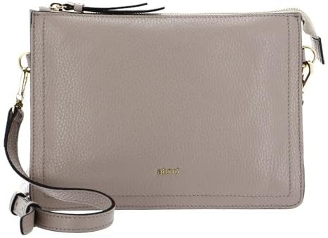 Abro Leather Adria Crossbody Bag Flat Sahara