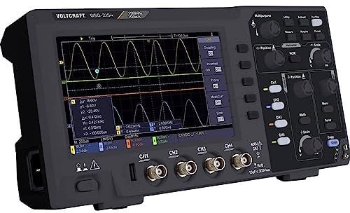 Oscilloscope numérique VOLTCRAFT DSO-2154 150 MHz 4 canaux 1 Géch/s 80 kpts 8 bits mémoire numérique (DSO)