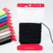 Shelver Premium Elastic Cord, 1.5mm Black, 5m