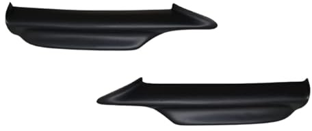 Front Spoiler Ecken Lippe Ansatz Schwarz lackierbar Für BMW 3er E90 E91 passend für M Paket Stoßstange 05-08