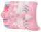 WOTENCE Chaussettes Antidérapantes Femme Hiver,Epaisses Thermique Chaussette Chaude Femme Confortables Chaussette Polaire(Rose)