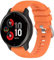 FTRONGRT 20mm Uhrenarmband Kompatibel mit Garmin Forerunner 55, Weiches Silikonarmband, Ersatzarmband für Garmin Forerunner 55-Orange