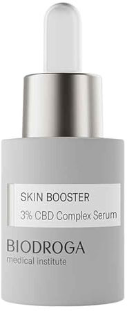 Biodroga Skin Booster 3% CBD Complex Serum 15 ml – Gesichtsserum für Repair und Regeneration