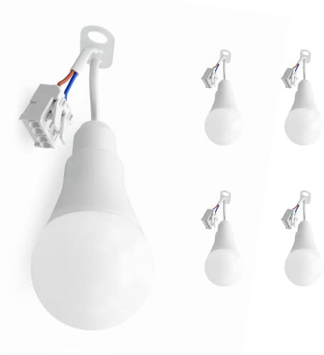 RealLED LED Baustellenfassung mit integriertem Leuchtmittel 12W 4000K (5)