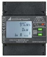 Gossen Metrawatt Energiezähler 5(80) A, 4 Drähte - Direkter Kilowattstunden Zähler 6A