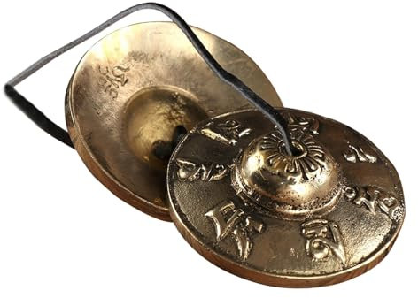 Nepal Tibetan zimbeln Tingsha Buddhist for Sound Healing Nepalesische Glocken, klangstab, zimbel und doppelte Glocken werden oft als ethnische Instrumente, Meditation und Oper verwendet