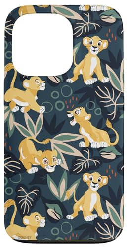 iPhone 13 Pro Disney The Lion King Young Simba Jungle Print Case