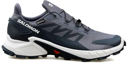 Salomon Herren 417316 Supercross 4 GTX Outdoor Grau Sneakers, Grey melé, 43 1/3 EU