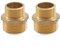 2 Pcs Reduzierung 1 Zoll Auf 3/4 Zoll, Doppelnippel 1/2 Zoll, 1 Zoll Auf 3/4 Zoll Adapter, Adapter 1/2 Auf 3/4, 3/4 Auf 1/2 Zoll Adapter, für Wasserrohr-Reduzierstücke (6×4cm)
