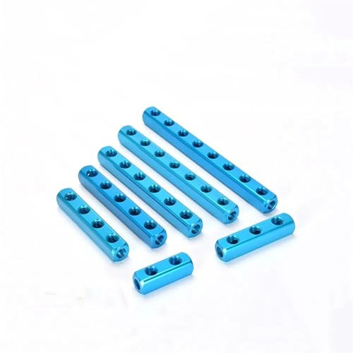 1Pc 1/4 BSPT Filettatura 7 Porte 4 Vie Raccordi Rapidi Tubo Aria Collettore Blocco Splitter Presa di Base 2/3/4/5/6 Vie 5/6/7/8/9 Porte(Size:9 Way 12 Ports)