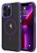 LLZ.COQUE Magnetic Case for iPhone 13 Pro Max, Compatible with Magsafe Translucent Matte Anti-Slip Phone Case, Military Grade Protection Rugged Shockproof Durable Cover for iPhone 13 Pro Max, Purple
