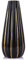 Schwarze und goldene Vase zur Heimdekoration, Moderne Blumenvase aus Keramik, hohe Schwarze und goldene Vasen für das Wohnzimmer, Schwarze Vasen zur Heimdekoration für Tafelaufsätze