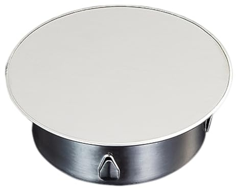 ALI2 Couvercle de Trou de cheminée en Acier Inoxydable,Bouchon Cheminée,Couvercle de Tuyau de Cheminée,Bouchon pour Tuyau de Poêle (100mm)