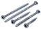 SECCARO Lot de 100 vis pour construction en bois avec tête décorative 3,2 x 60 mm, acier inoxydable C1, pointe de forage et nervures d'épluchage, TX/six pans creux