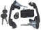 Mécanisme verrouillage hayon Pour Golf Pour III 1991-1997 KIT DE VERROUILLAGE COMPLET POIGNÉES DE PORTE COMMUTATEUR D'IGNITION VERROUILLAGE DE TAILGATE CLÉS DH012 1H0898081 1H0898081S Serrure Hayon Co