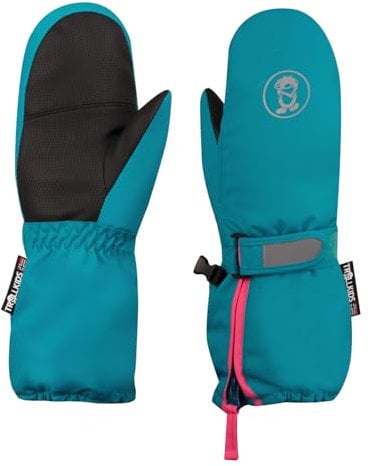 Trollkids Kids Troll Mitten XT 35, Dark Turquoise