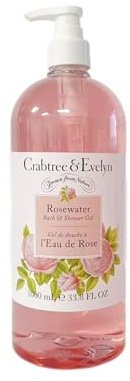 Rosewater Bath & Shower Gel | 1000mL [Super Size]