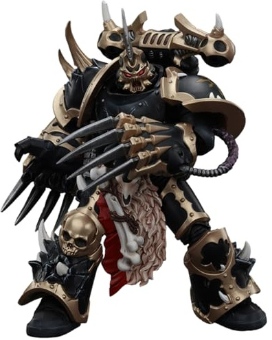 HiPlay JOYTOY Warhammer 40,000 1/18 Chaos Space Marines Black Legion Chosen with Lightning Claws JT00973 Action Figures