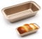 EAPMGQR 2 moldes de acero inoxidable para panadería, forma de caja pequeña, molde para tartas, molde rectangular, molde para pan