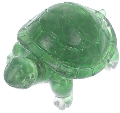 Warmhm Quarz-schildkrötenstatue Kristall-schildkröten-skulptur Tischschildkröte-Ornament Mini-tierdekor Geschenkidee