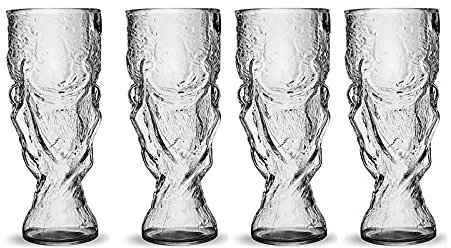MYXJX beer glasses, Personalised Pint Glass,Beer Cup Beer Mugs Craft Beer Glasses 10/29 Oz Beer Glasses Beer Glass Set Bar Glassware Pint Beer Glass(L)