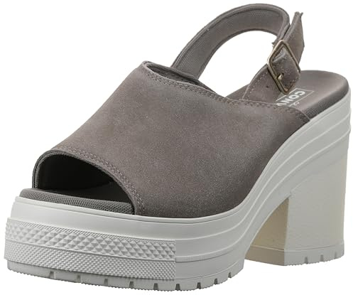 Converse CHUCK 70 DE LUXE HEEL MULE womens Sandals, TAUPE/DOVE GREY, 39 EU
