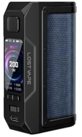 Lost Vape Thelema Q200 Mod — Kit Vapeo Sin Líquido, Sin Nicotina | Box Mod 200W Pantalla TFT 0.96 | Chip Quest Chip | Compatible 18650/21700 (Midnight Warrior)