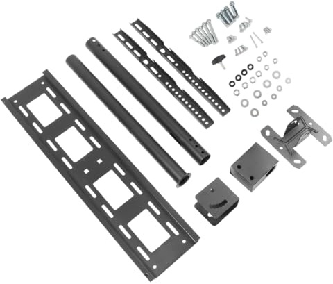 Alomejor Support de Montage TV au Plafond Polyvalent avec Rotation à 360 Degrés pour Téléviseurs de 32 à 85 Pouces, adapté aux Intérieurs Modernes