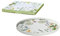 GILDE Tortenplatte Servier Teller Wilde Blumewiese Wild Flower Shabby Landhaus Porzellan