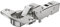 Sensys Dicktürscharnier, Türdicke bis 32 mm, mit integrierter Dämpfung (Sensys 8631i), vernickelt, einliegend, Öffnungswinkel 95°, TH-Bohrbild 52 x 5,5 mm, zum Anschrauben (-)_Artikel _ 9091420