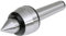 vidaXL Zentrierspitze MT2 Mitlaufende Körnerspitze Rollkörner Körner Spitzen Morsekegel für Drehbank Drehmaschine 60-Grad-Punkt 0,01mm