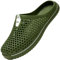 SAGUARO Unisex Zapatillas de Playa Ahueca hacia Fuera Las Jardín Sandalias Clogs Zapatos de Interior Exterior del Deslizador 40EU Verde Oliva