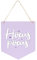 Lila Hocus Pocus Hängeschild – moderne Halloween-Dekoration