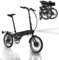Flebi Supra 4.0 Bicicleta Eléctrica Plegable 16| Auton 70 km| Batería Extraíble 10.4Ah/374Wh| 3 Velocidades| E-Bike Urbana Unisex | Bici Eléctrica Adultos Compacta y Ligera Mujer Hombre