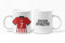 C&P Taza Personalizada de Fútbol | Regalo Original para Aficionados del Fútbol | Taza de Desayuno | Regalo Equipo de Fútbol | Diseño Único y Duradero (Bilbao)
