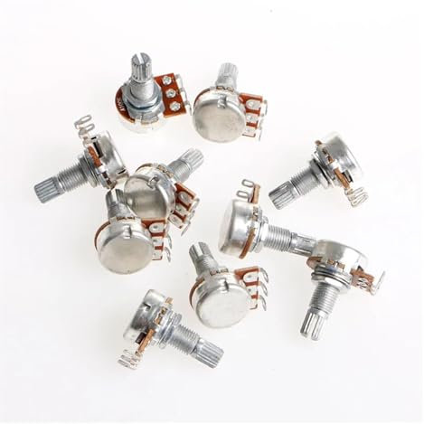 JIOYUNG eufeifeiegds 1Pc Durable A100K OHM Audio Ton Gitarre Potentiometer 16mm Dropship wefeiegds