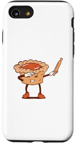 Hülle für iPhone SE (2020) / 7 / 8 Konditor Backdesign mit dabbender Torte für Bäcker