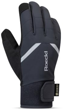 Roeckl Rienz GTX Winter Fahrrad Handschuhe lang schwarz 2026: Größe: 10.5