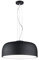 Trio Leuchten Baron 309800432 Pendelleuchte, Metall, Schwarz Matt, 309800431