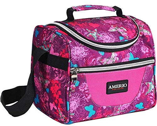 loncheras Para niñas Bolsa Térmica porta alimentos 7L Hermética Bolsa Térmica Plegable Nevera Tela Bolsas Térmicas para Llevar Comida Nevera Almuerzo para Adulto Mujer Niños Bebé Trabajo Escuela