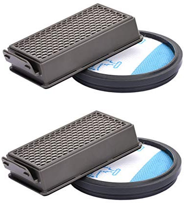 2pcs Yolando Kit di Filtri HEPA per Rowenta Compact Power Cyclonic RO3718EA RO3724EA RO3731EA RO3753EA RO3786EA Aspirapolvere