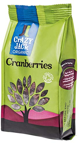 Crazy Jack Organic Cranberries 100g