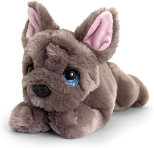 Keel Toys SD2629 Signature Kuschelwelpe Französische Bulldogge, 25 cm, Mehrfarbig