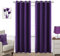 Dunkelviolette Vorhänge 213 cm Länge für Wohnzimmer, 2 Paneele, Set mit Ösen, Fenstervorhänge, reichhaltig, königlich, tiefviolett, verdunkelnd, luxuriös, lange Aubergine, pflaume