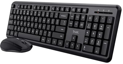Trust ODY kabelloses Tastatur und Maus Set