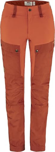 Fjällräven Damen Keb Curved Short Hose, Cabin Red/Rowan Red, 42