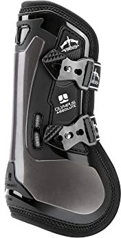 Veredus Olympus Absolute Gamaschen Vorne, Größe:L, Farbe:Black